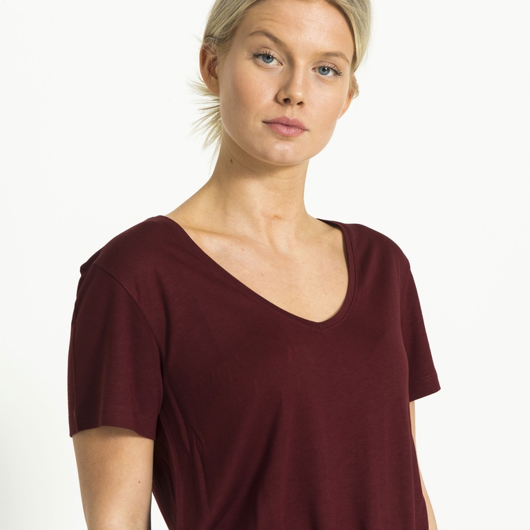 Viskostopp V-neck "Inga" Viskostopp V-neck "Inga"